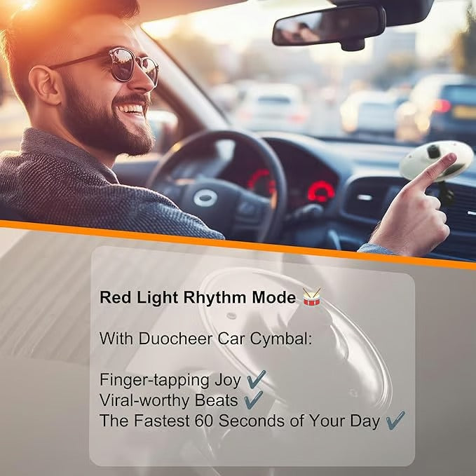 Mini Car Cymbal Drumming Accessory