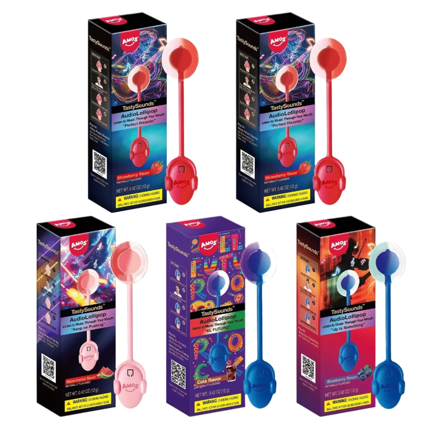 Music Lollipop 4 Flavor-Mix